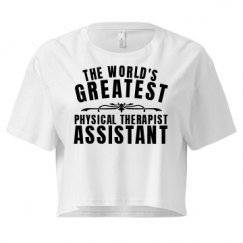 Ladies Festival Cali Crop Top Tee