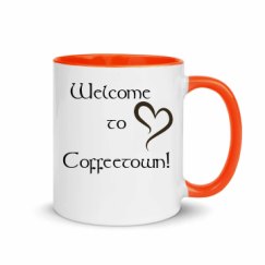 11oz Ceramic Mug with Color Inside