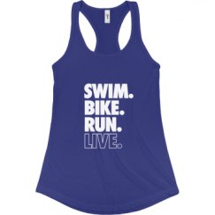 Ladies Slim Fit Racerback Tank Top