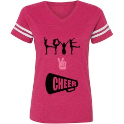 Ladies Relaxed Fit Vintage Sports Tee