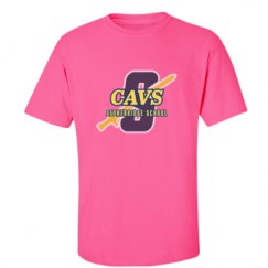 Unisex Ultra Cotton Safety Neon Crewneck Tee