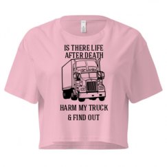 Ladies Festival Cali Crop Top Tee