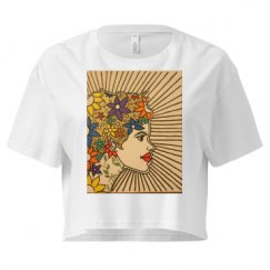 Ladies Festival Cali Crop Top Tee