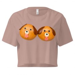 Steamed Bun Puppies Lucy LaRue Crop Top