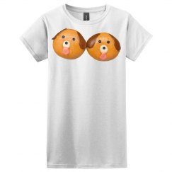 Steamed Bun Puppies Lucy LaRue Fitted Tee