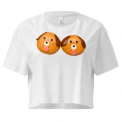 Ladies Festival Cali Crop Top Tee