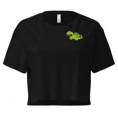 Ladies Festival Cali Crop Top Tee