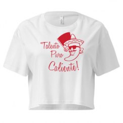 Ladies Festival Cali Crop Top Tee