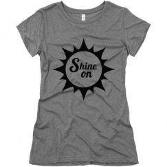 Ladies Slim Fit Super Soft Triblend Tee