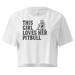 Ladies Festival Cali Crop Top Tee