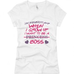 Ladies Slim Fit Basic Promo Jersey Tee