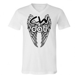 Unisex V-Neck Jersey Tee