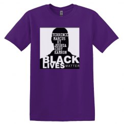 Purple tee w/black graphic (nephews)