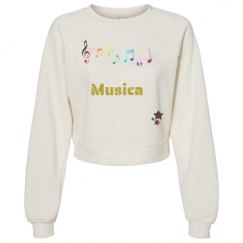 Women's Raglan Pullover Fleece