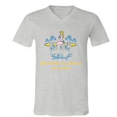 SB Beach Lady T Shirt Gray
