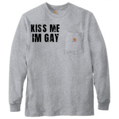 Unisex Carhartt Pocket Long Sleeve Tee