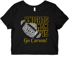 Ladies Slim Fit Crop Top Tee