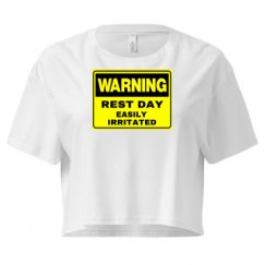 Ladies Festival Cali Crop Top Tee