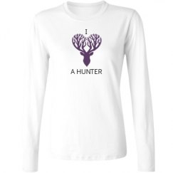 Ladies Relaxed Fit Basic Long Sleeve Tee