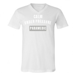 Unisex V-Neck Jersey Tee