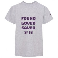 Youth Champion Short Sleeve Tagless Tee