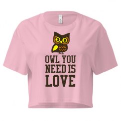 Ladies Festival Cali Crop Top Tee