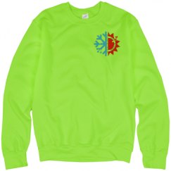Unisex Neon Crewneck Sweatshirt