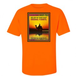 Unisex Ultra Cotton Safety Neon Crewneck Tee