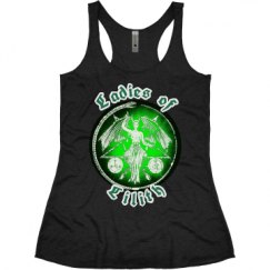 Ladies Slim Fit Super Soft Racerback Triblend Tank