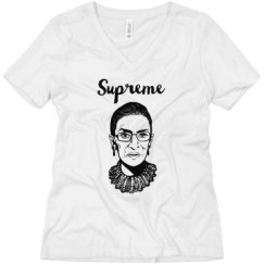 Ladies Relaxed Fit V-Neck Tee