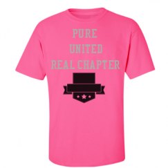 Unisex Ultra Cotton Safety Neon Crewneck Tee