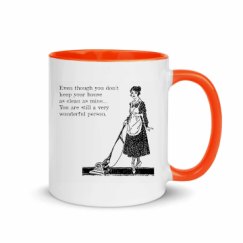 11oz Ceramic Mug with Color Inside