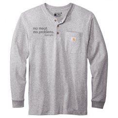 Unisex Carhartt Long Sleeve Henley Tee