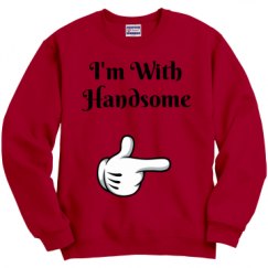 Unisex Film and Foil Crewneck Sweatshirt