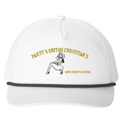 Snapback Five-Panel Rope Hat