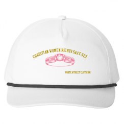 Snapback Five-Panel Rope Hat