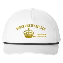 Snapback Five-Panel Rope Hat