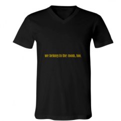 Unisex V-Neck Jersey Tee