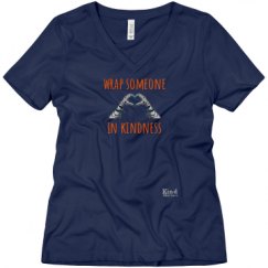 Ladies Relaxed Fit V-Neck Tee