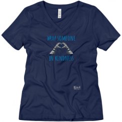 Ladies Relaxed Fit V-Neck Tee