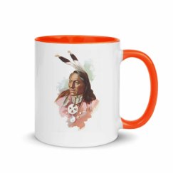 11oz Ceramic Mug with Color Inside