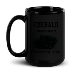 15oz Black Glossy Mug