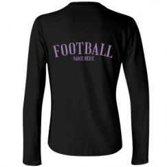 Ladies Relaxed Fit Basic Long Sleeve Tee