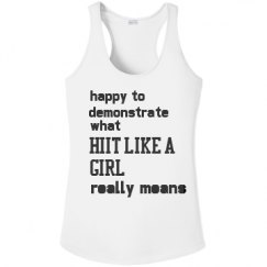 Ladies Athletic Performance Racerback Tank