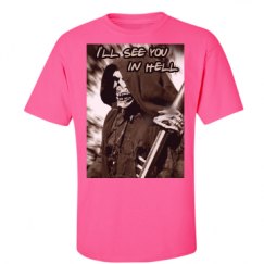 Unisex Ultra Cotton Safety Neon Crewneck Tee