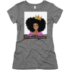 Ladies Slim Fit Super Soft Triblend Tee