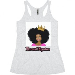 Ladies Slim Fit Super Soft Racerback Triblend Tank