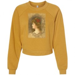 Women's Raglan Pullover Fleece