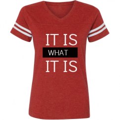 Ladies Relaxed Fit Vintage Sports Tee