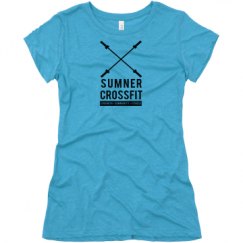 Ladies Slim Fit Super Soft Triblend Tee